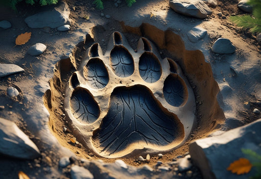 Bear Print: Identifying Evidence of Wildlife in Natural Habitats
