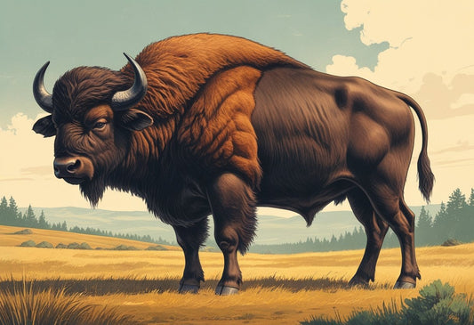 Buffalo Wall Poster Vintage: A Timeless Addition to Your Home Décor