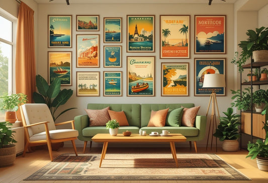 How To Decorate With Vintage Posters: Creative Ideas and Tips