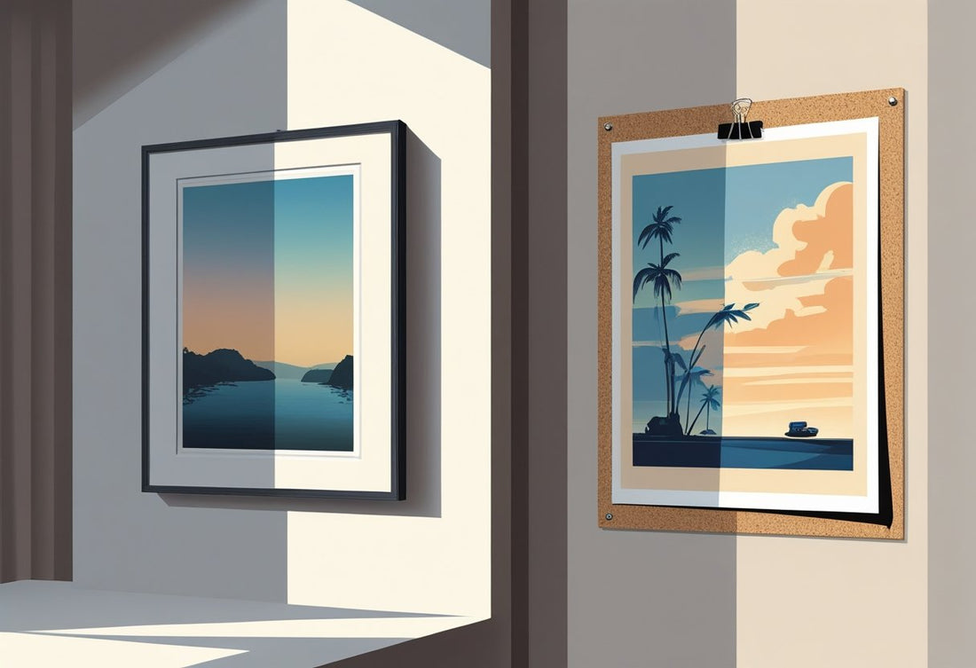 Is a Print Better Than a Poster for Art Display?