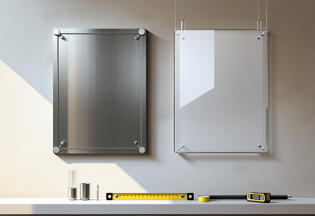 Metal and Acrylic Poster Hanging Tips: Enhance Your Display with These Simple Techniques