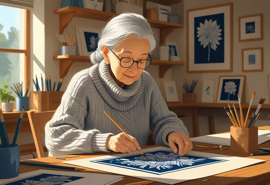 Old Lady Drawing Print: A Timeless Artistic Expression