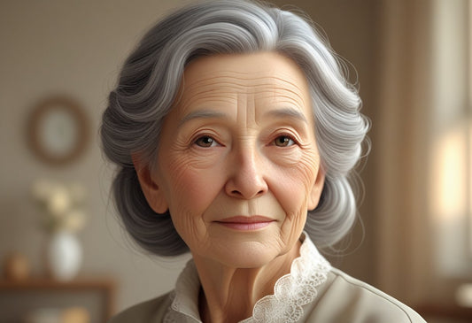 Old Lady Portrait Print: A Timeless Addition to Your Art Collection