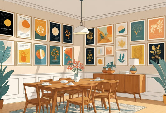 Poster Placement Tips For Dining Room Walls: Enhance Your Space Elegantly