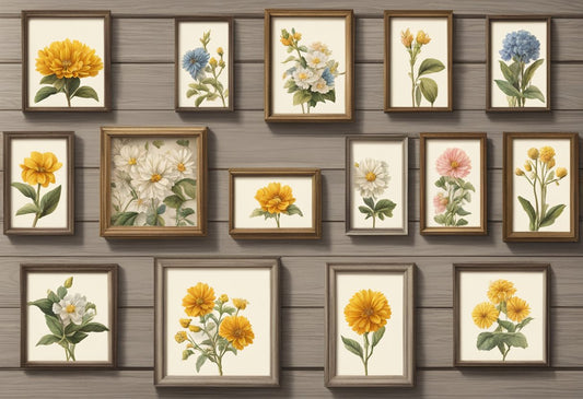 Vintage Flower Wall Art: Transform Your Space with Timeless Floral Designs