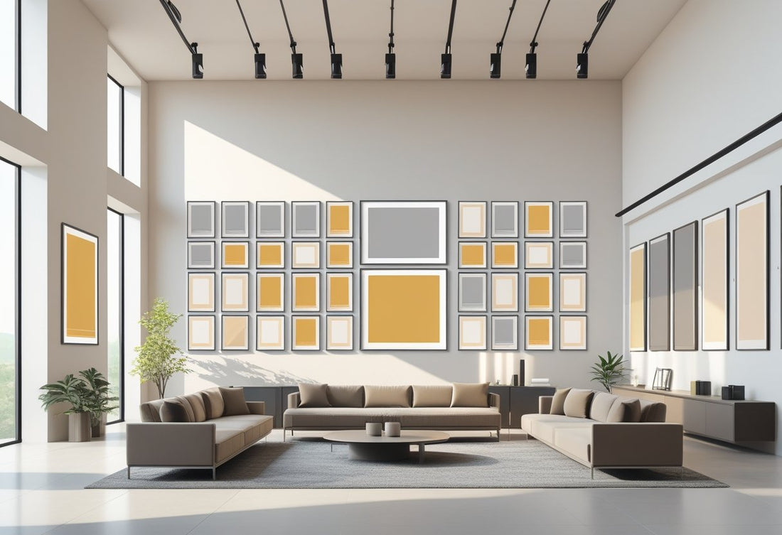 Wall Poster Arrangement Tips for Large Spaces: Maximize Impact and Aesthetics