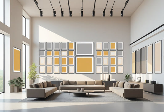 Wall Poster Arrangement Tips for Large Spaces: Maximize Impact and Aesthetics