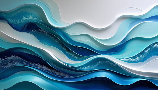 Abstract Ocean Wall Art: Styles, Prints, And Placement