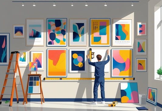 Arranging Posters and Art for a Gallery Wall Look: Tips for a Stunning Display