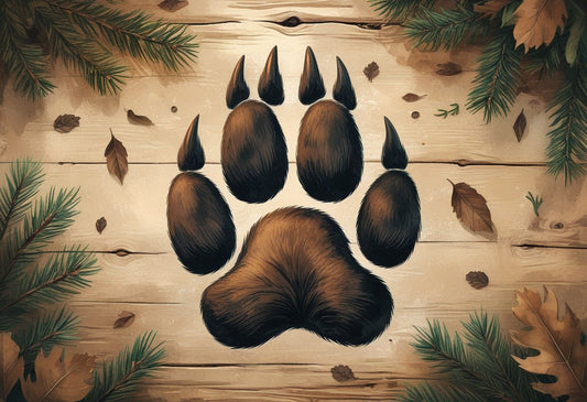 Bear Print for Rustic Decor: Elevate Your Interior Aesthetic