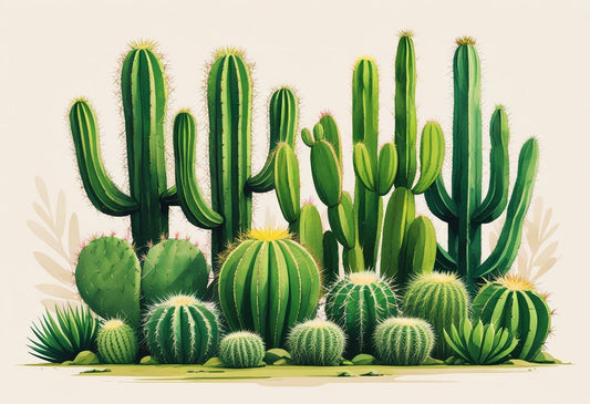 Cactus Poster: Transform Your Space with Succulent Art