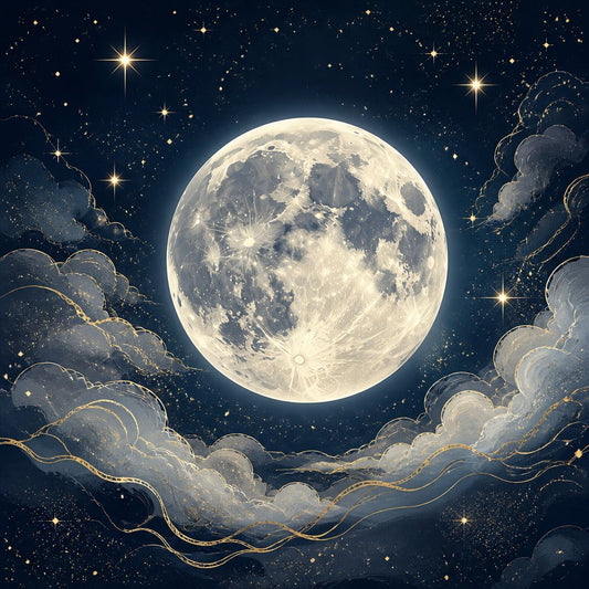 Celestial Moon Wall Art for Stylish Interiors