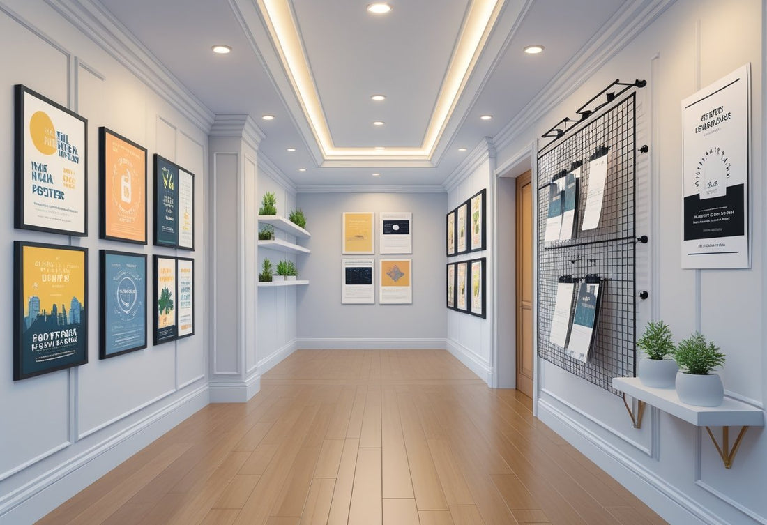 Creative Poster Display Ideas for Hallways: Transforming Your Space with Style