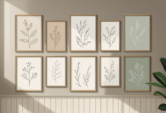 Curated Poster Sets That Fit Modern Farmhouse Style: Enhance Your Space with Thoughtful Art
