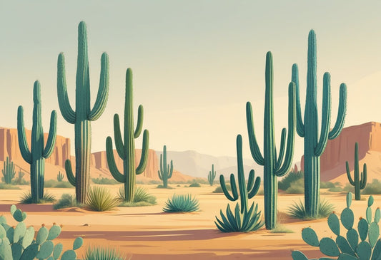 Desert Cactus Art for Wall: Creative Ideas to Enhance Your Space