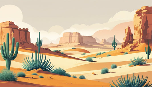 Desert Landscape Prints for Modern Home Décor and Timeless Wall Art