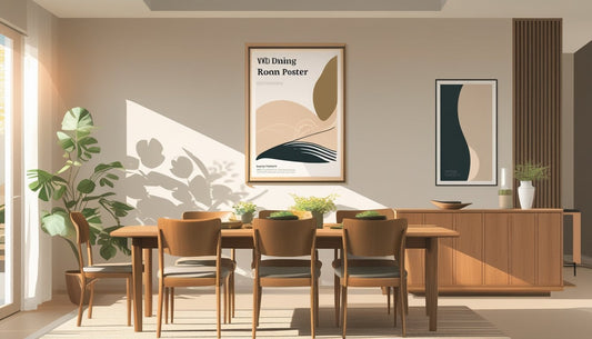 Dining Room Wall Poster Placement: Simple Tips for Balanced, Stylish Displays