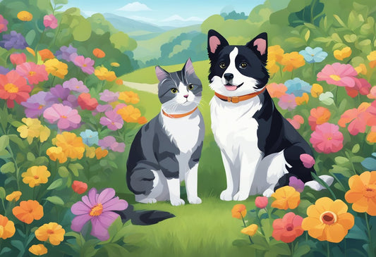 Dog and Cat Wall Art: Transform Your Space with Pet-Inspired Decor