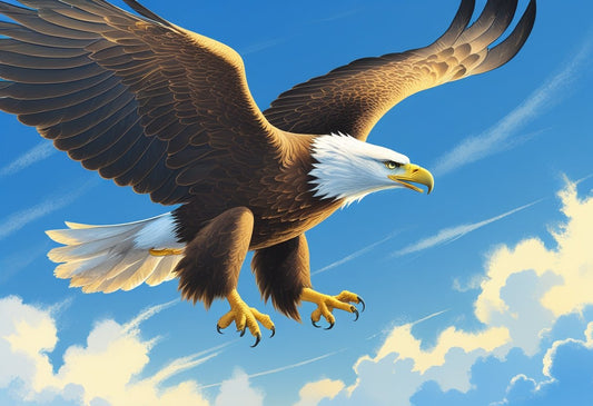 Eagle Flying Poster Art: Capturing the Majesty of Nature