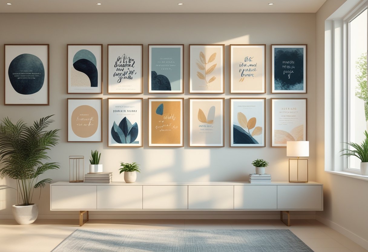 Entryway Poster Arrangement Ideas to Welcome Guests with Style – The ...