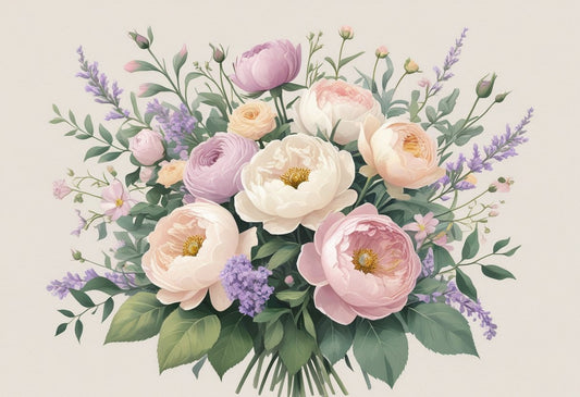 Floral Canvas Poster Print: Enhance Your Home Décor with Artful Elegance