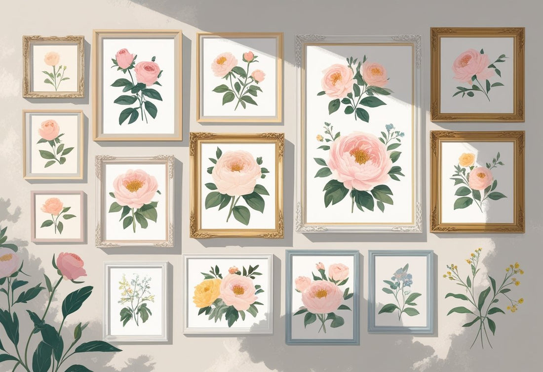 Floral Print Wall Gallery: Transform Your Space with Vibrant Decor