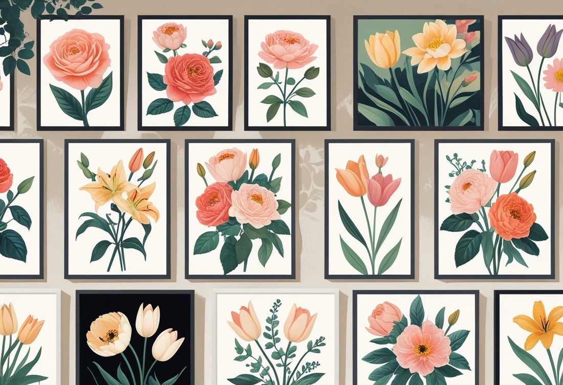 Flower Prints for Gallery Wall: Elevate Your Space with Floral Art