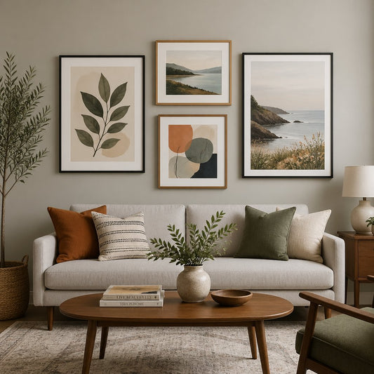 Framed Wall Art Sets for Cohesive Room Styling