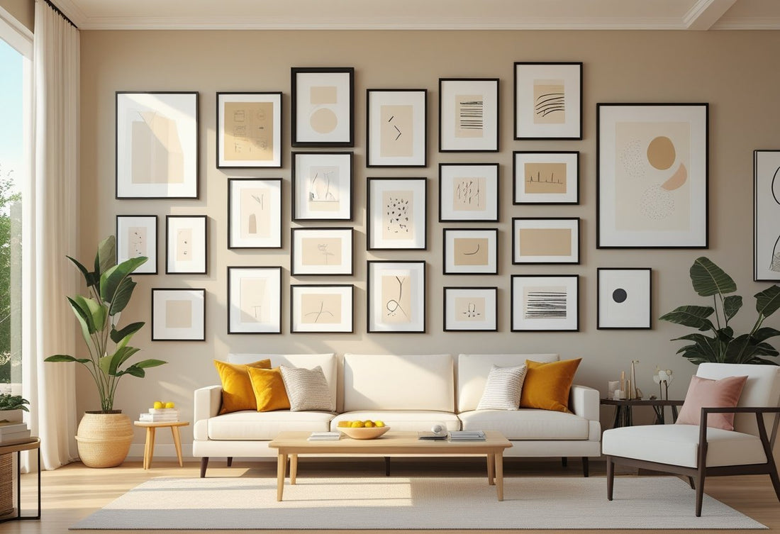 Gallery Wall Arrangement Ideas for Small Spaces and Personal Collections