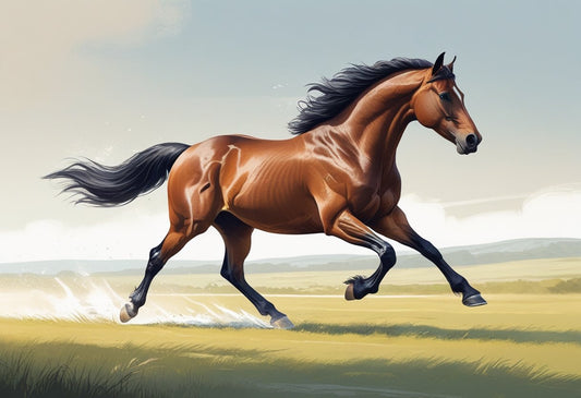 Horse Running Wall Art: Capturing the Beauty of Equine Motion