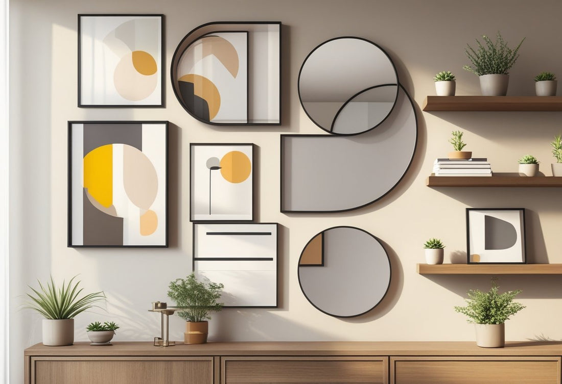 How To Pair Posters With Mirrors And Shelves For Stylish Decor