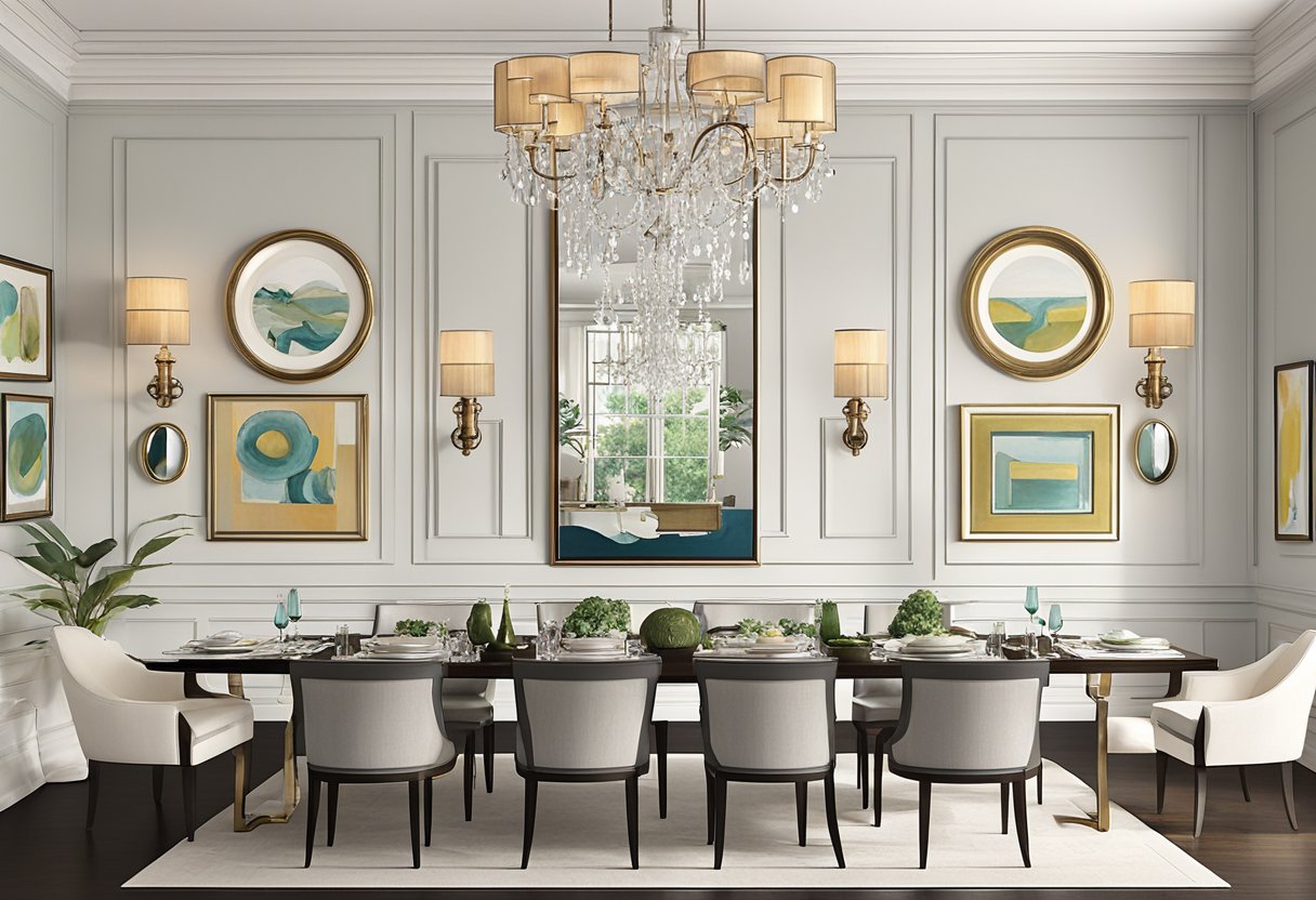 How to Decorate Large Wall in Dining Room: Creative Ideas for Stunning ...