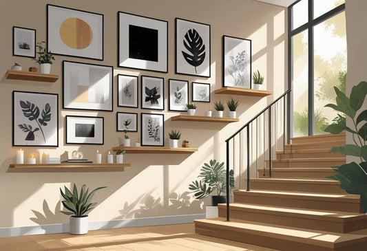 How to Decorate a Staircase Wall: Creative Ideas to Enhance Your Home's Vertical Space