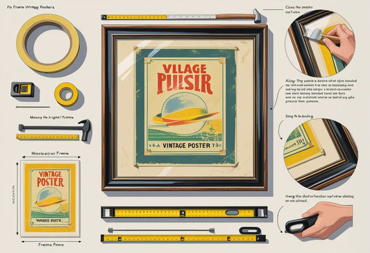 How to Frame Vintage Posters: A Friendly Guide to Preservation and Display