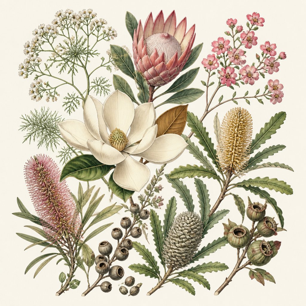 Illustrated Botanical Art for Interiors and Collectors
