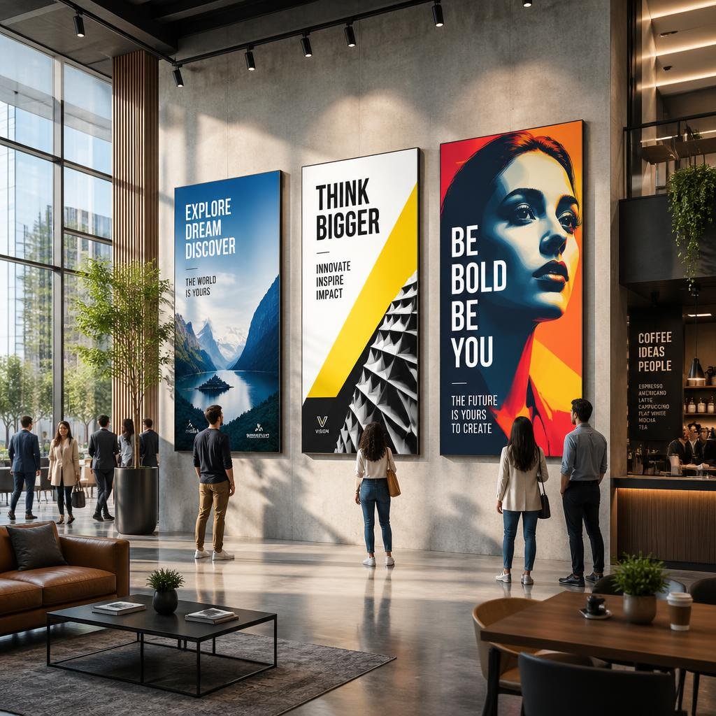 Large Format Poster Prints for Impactful Spaces