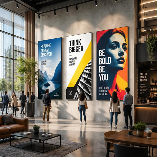 Large Format Poster Prints for Impactful Spaces