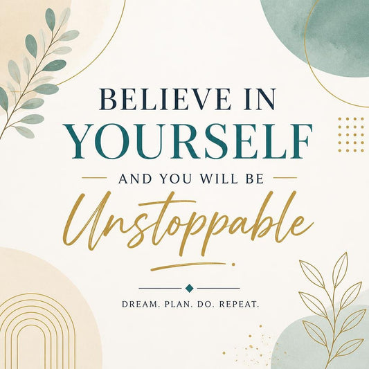 Motivational Quote Wall Art for Home and Office