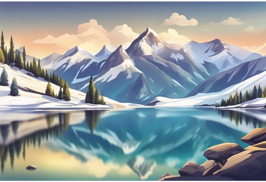 Mountain Wall Art Canvas: Elevate Your Space with Stunning Nature Decor
