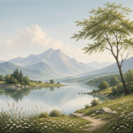 Nature Landscape Wall Art for Stylish, Calming Spaces