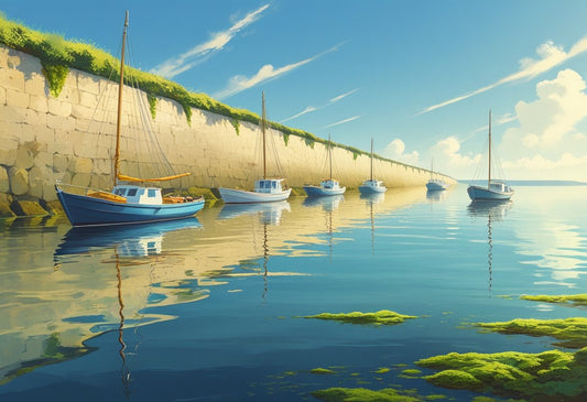 Ocean Boats Wall Artwork: Transform Your Space with Nautical Elegance