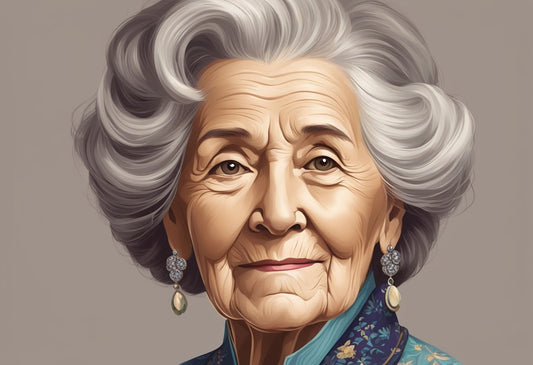 Old Lady Portrait Poster: A Stunning Addition to Your Home Decor