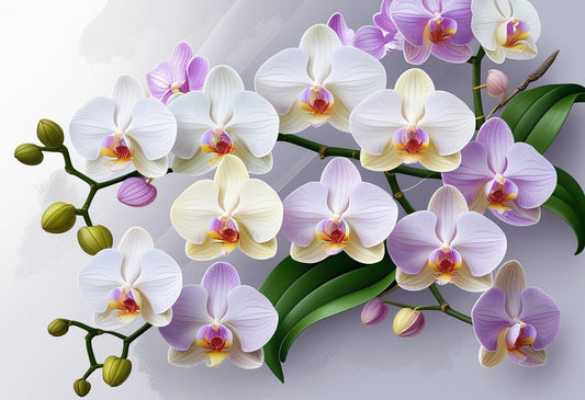 Orchid Flower Wall Art Ideas for Modern Homes and Office Spaces