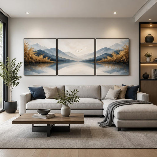 Panoramic Wall Art Prints for Balanced Room Design