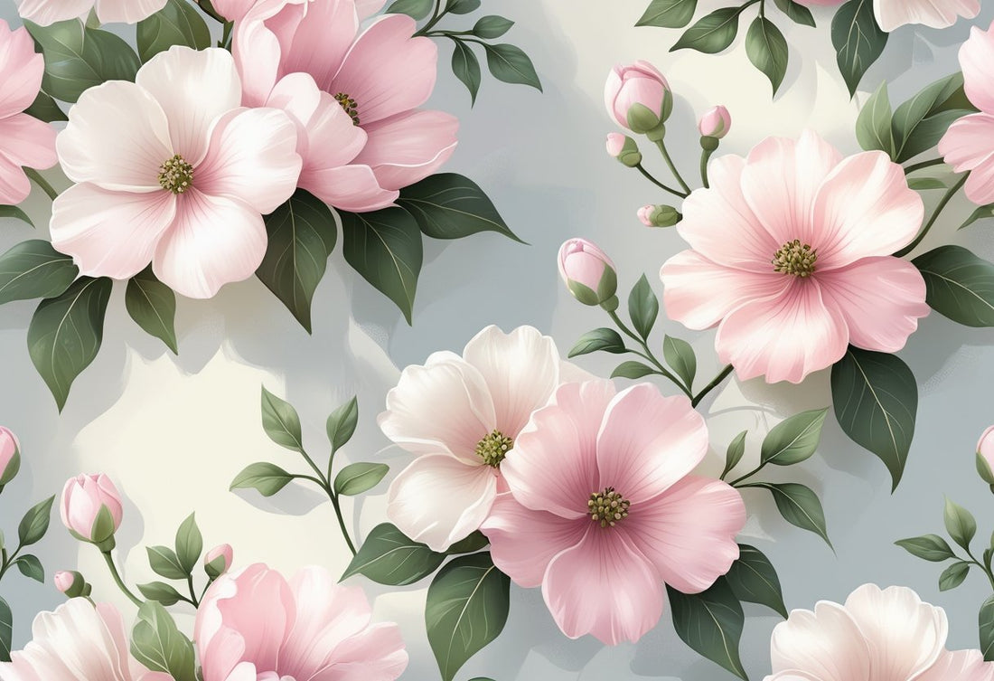 Pink and White Flower Print: A Timeless Pattern for Elegant Fashion