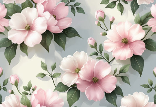 Pink and White Flower Print: A Timeless Pattern for Elegant Fashion