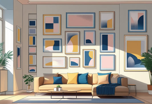 Poster Arrangement Hacks For Awkward Wall Spaces That Enhance Aesthetic Appeal