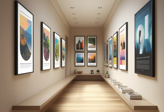 Poster Arrangement Ideas for Narrow Hallways: Creative Ways to Maximize Space