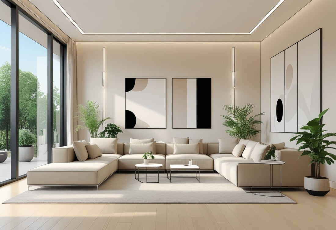 Poster Design Ideas for Modern Living Rooms: Elevate Your Space with Stylish Graphics