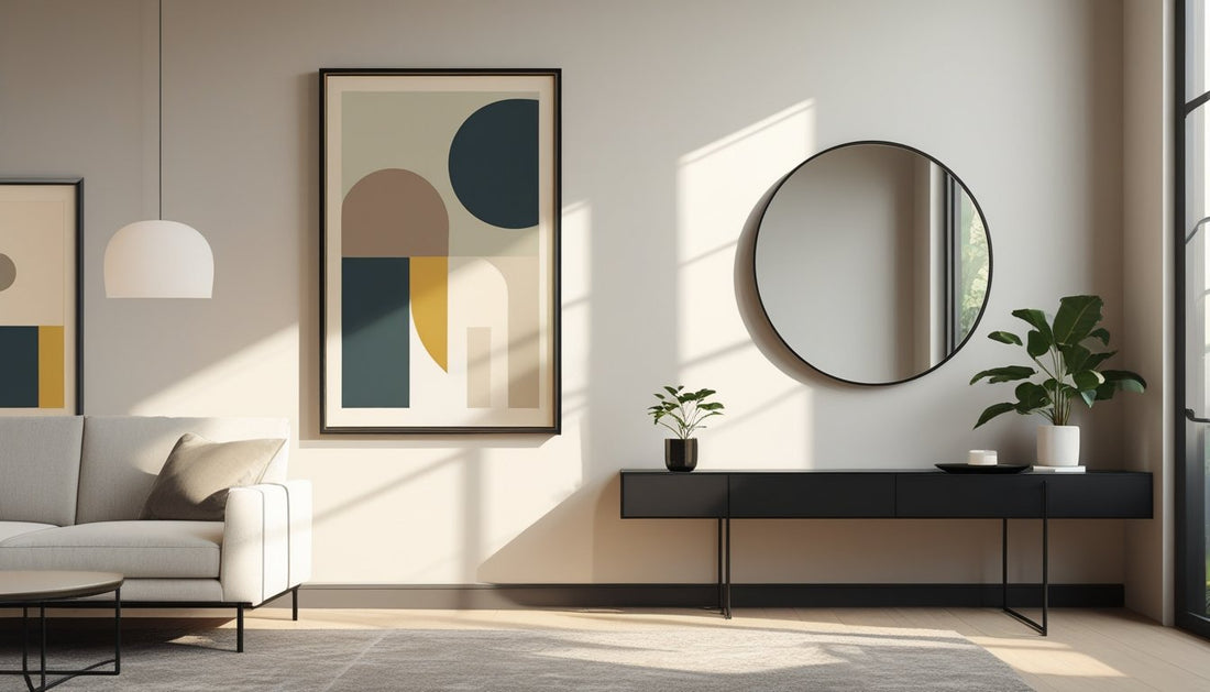 Poster and Mirror Pairing: Expert Tips for Balanced, Stylish Wall Displays